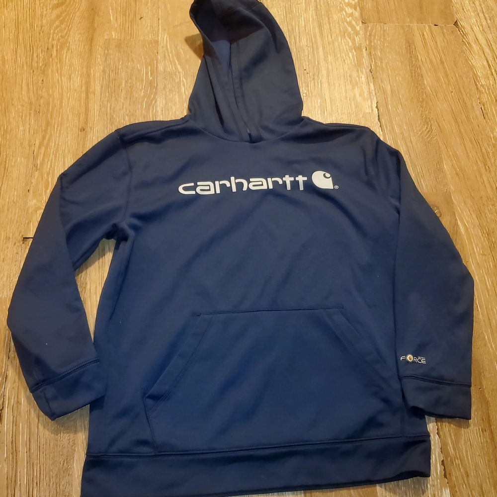 Carhartt Dark Teal Sweatshirt with Logo